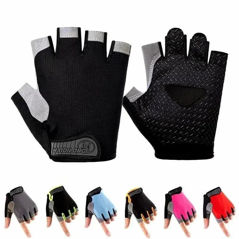 Fingerless Gym Training Gloves