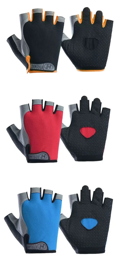 Fingerless Gym Training Gloves